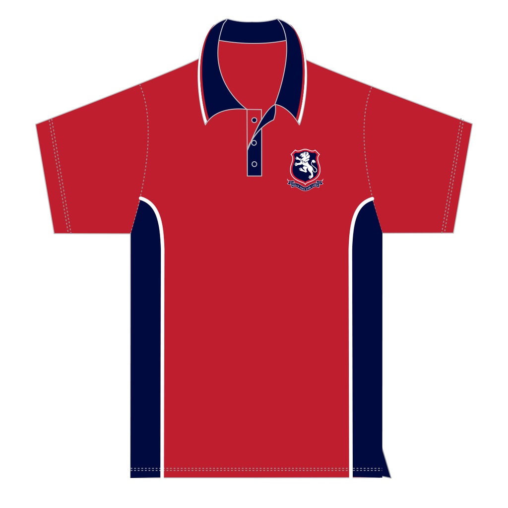 SMC Polo S/S Red Unisex Preschool