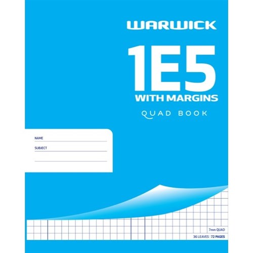 SPC 1E5 Quad Book Warwick