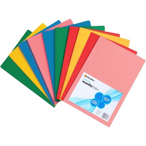 SPC Coloured Manilla Folders (D)