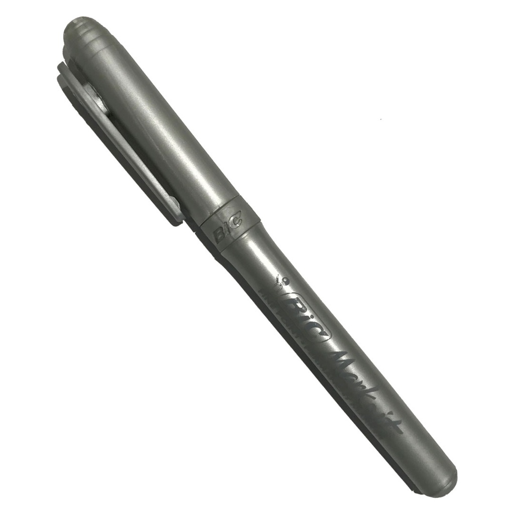 SPC Pen Marker - Silver Bic Metallic