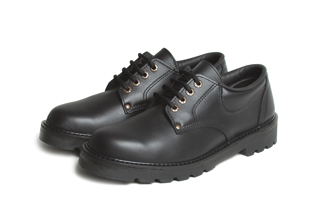 SPC Shoes Boys Black Lace Up