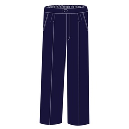 NWH Trousers E/B Mid Navy
