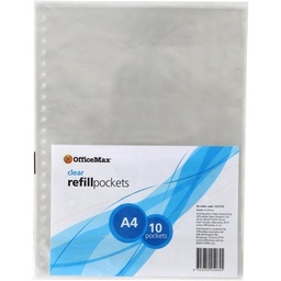 SPC Clearfile Refill 10pk 23 Hole (D)