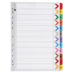 SPC Subject Dividers Office Elements 5 T (D)